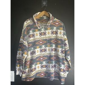 Vintage Jeans Wear Aztec Sweatshirt Adult MediumStriped Southwestern Sweater